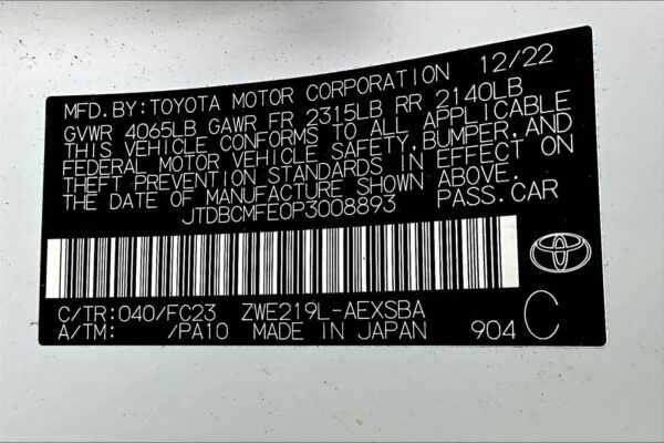 2023-Toyota-Corolla-Hybrid-SE-FWD-4dr-Car