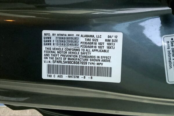 Refurbished-2012-Honda-Odyssey-Touring-Elite-FWD-Mini-van